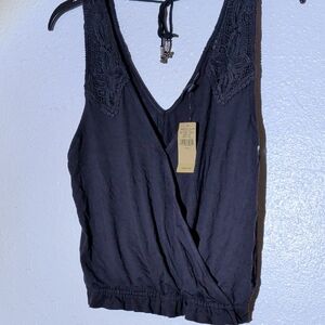 🆕 American Eagle Outfitters Navy Blue Sleeveless Top